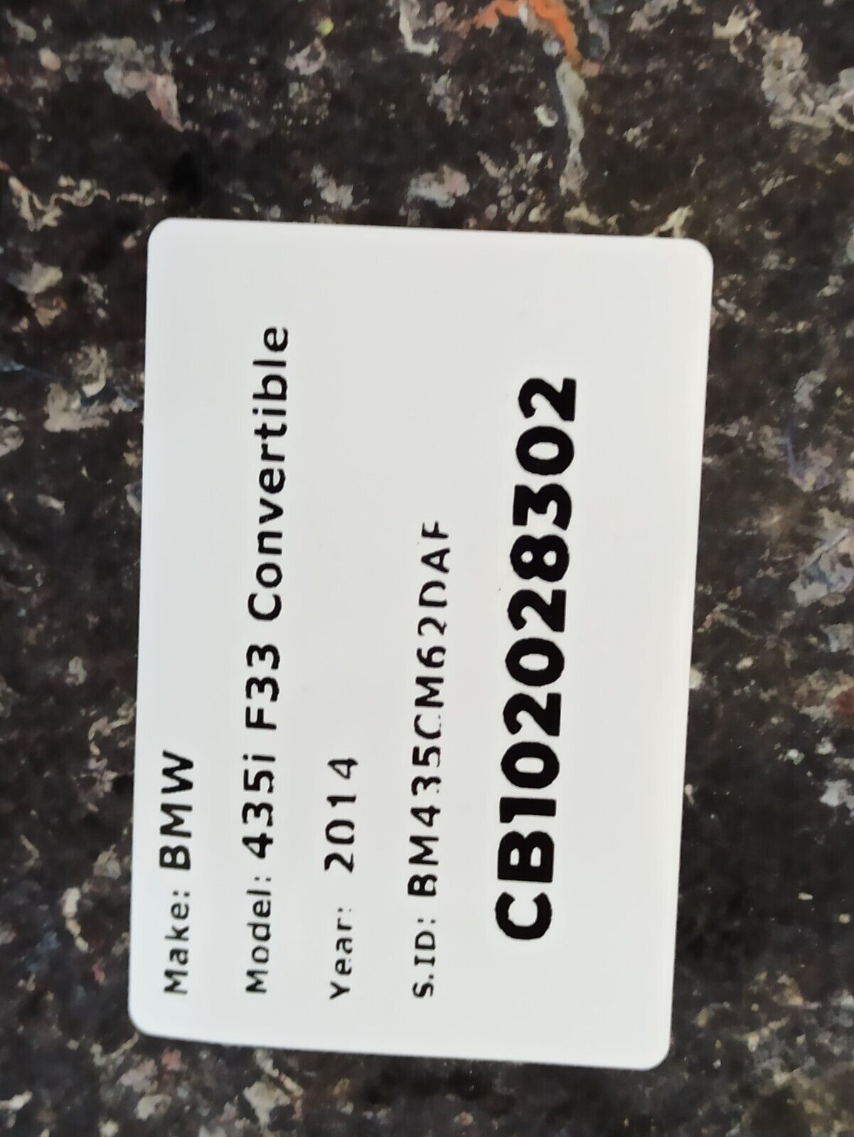 BMW 435i F33 2013-2020 Luggage Compartment Insulation 7368606 