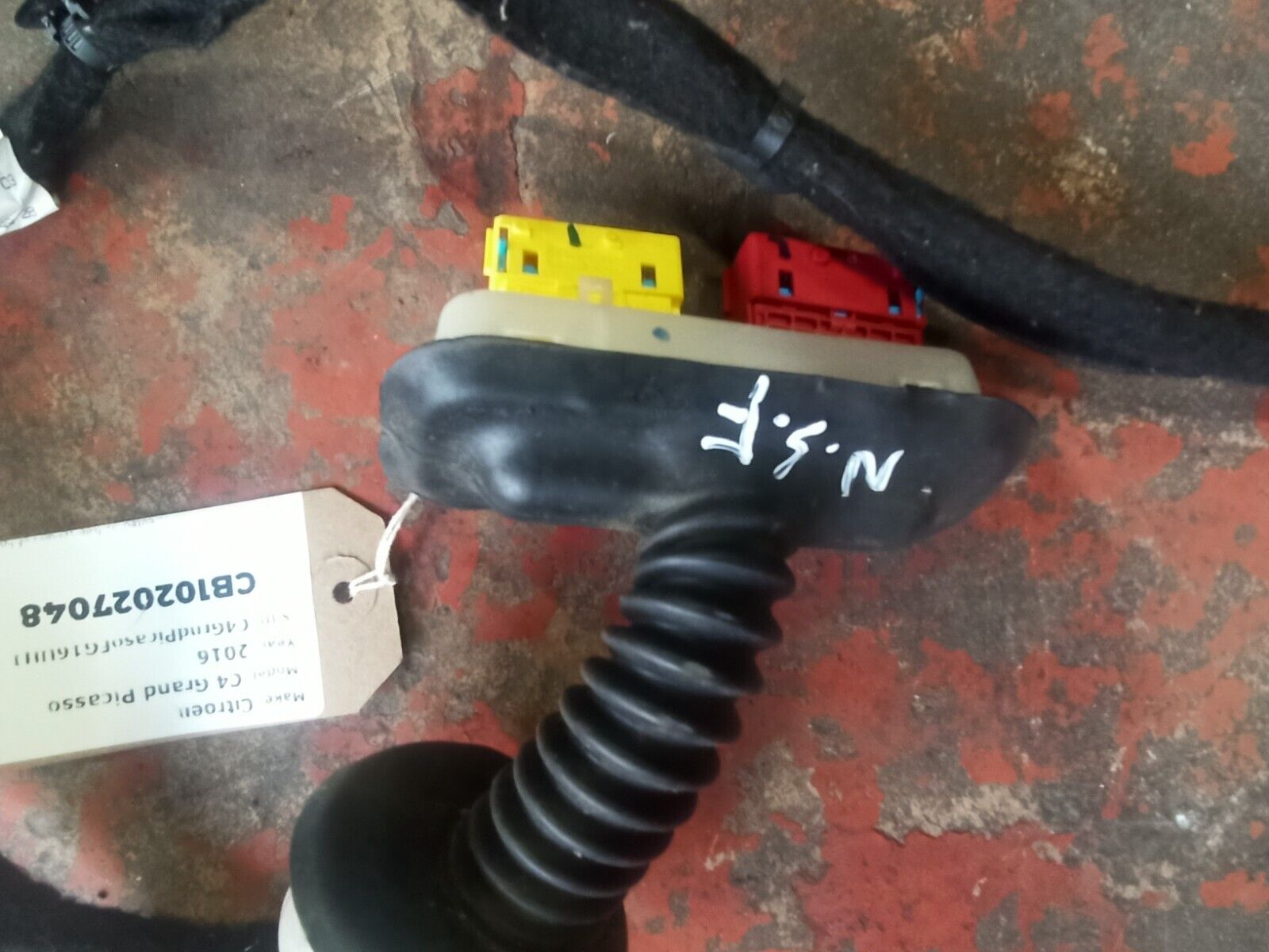 Citroen C4 Grand Picasso 2017-2020 Door Wiring Loom Left Side