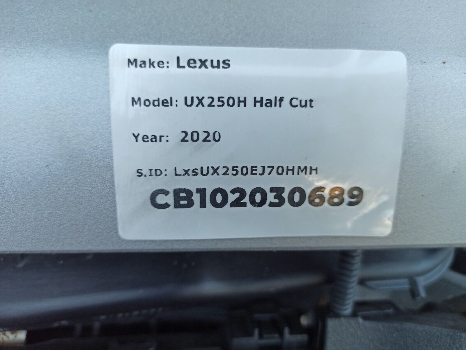 Lexus UX250H MK1 2019-2023 Bare Engine 2.0 Hybrid Electric M20A-FXS - Image 7
