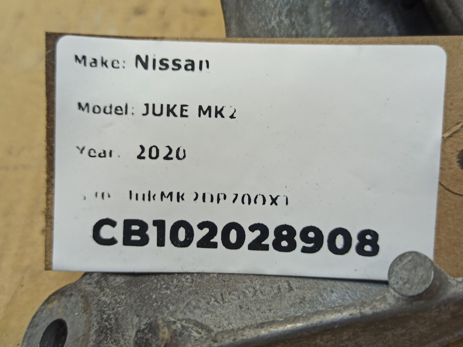 Nissan Juke MK2 2019-2023 Air Condition Compressor Bracket 117107507R, A28220B024 5 Nissan Juke MK2 2019-2023 Air Condition Compressor Bracket 117107507R, A28220B024 - Image 5