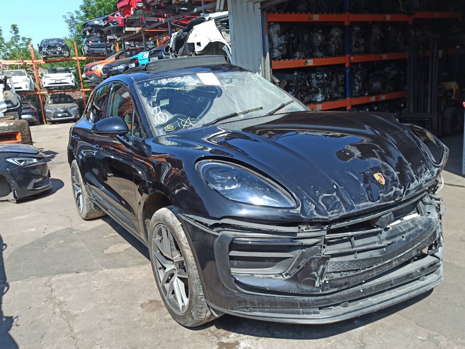 PORSCHE MACAN S 2021-2023 Parking Sensor & Bracket Left Side Front  